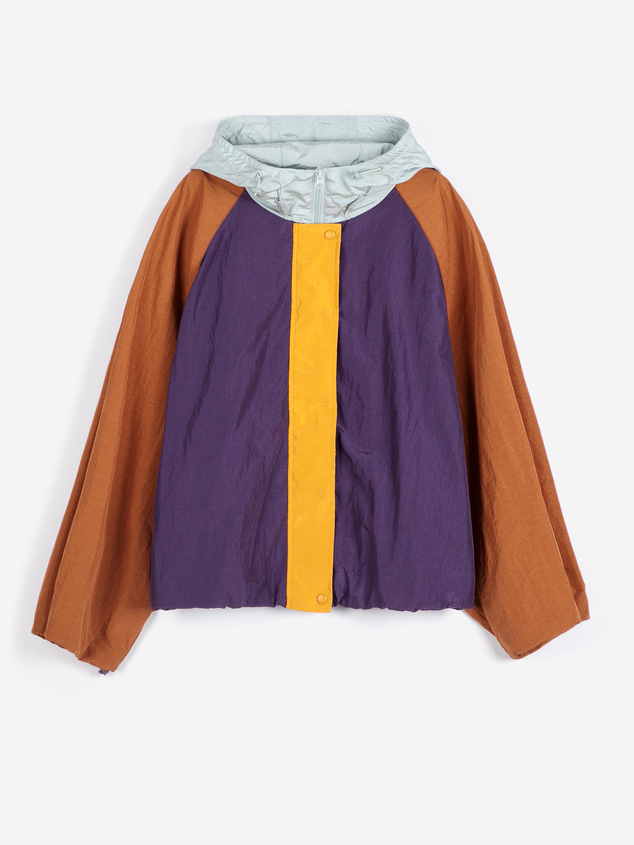 Bobo Choses Balloon Shiny Windstopper Brown Damen Windjacke multicolor braun